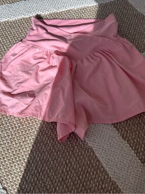 aerie Pink Fold-Over Waist Skirt